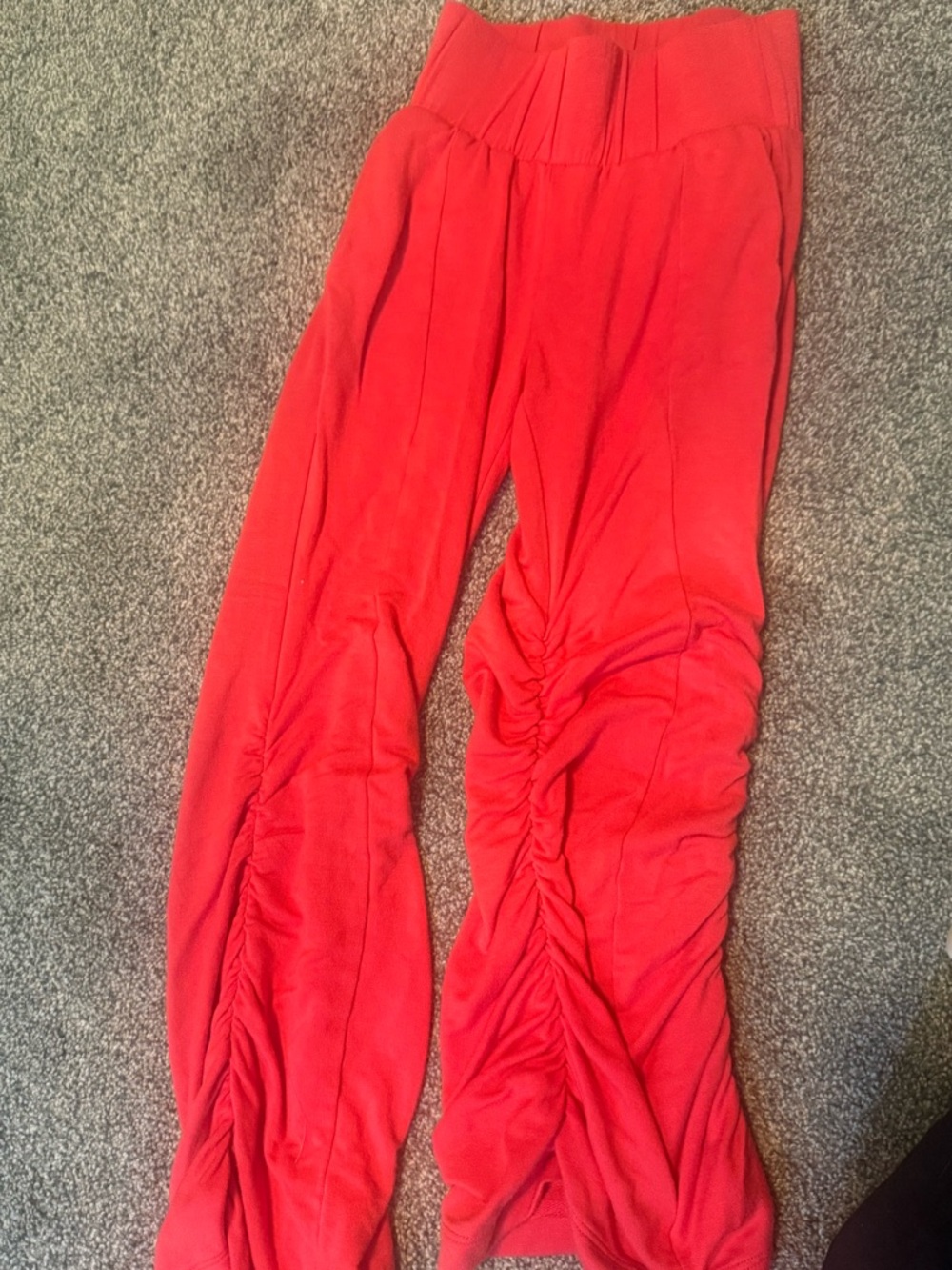 TIGER FRIDAY Red street style pants size child large EUC, worn 1x